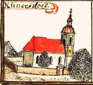 Kunersdorf - Koci, widok oglny